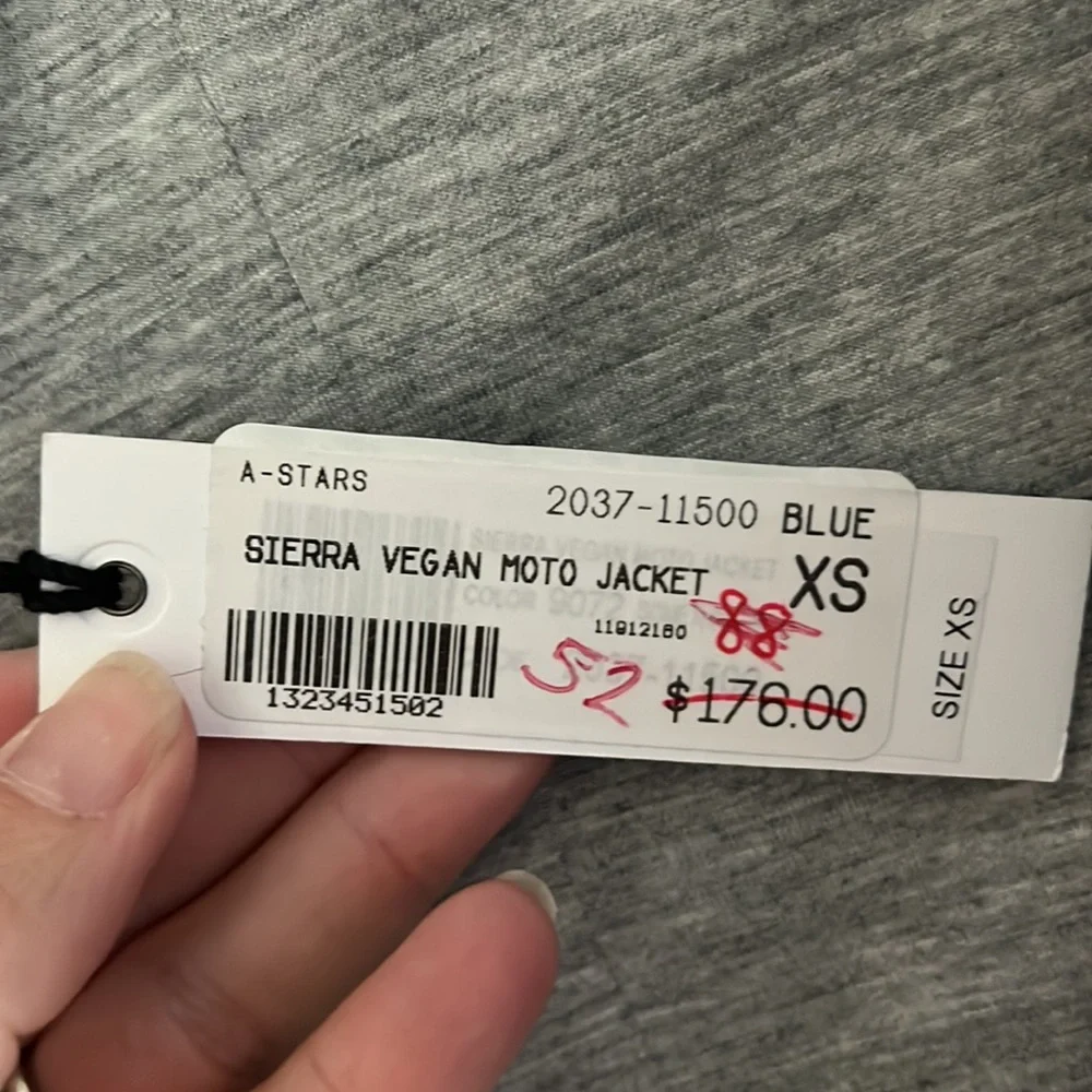 Astars Sierra vegan moto jacket - Picture 4 of 5